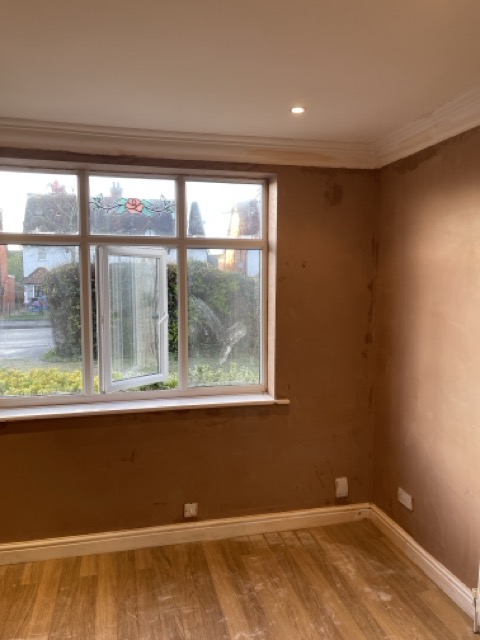 Living Room Skimming Stratford Upon Avon