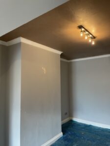 Dining Room Ceiling Skim