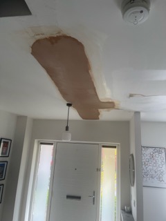 Ceiling Repair Leamington Spa by Cooper Plastering
